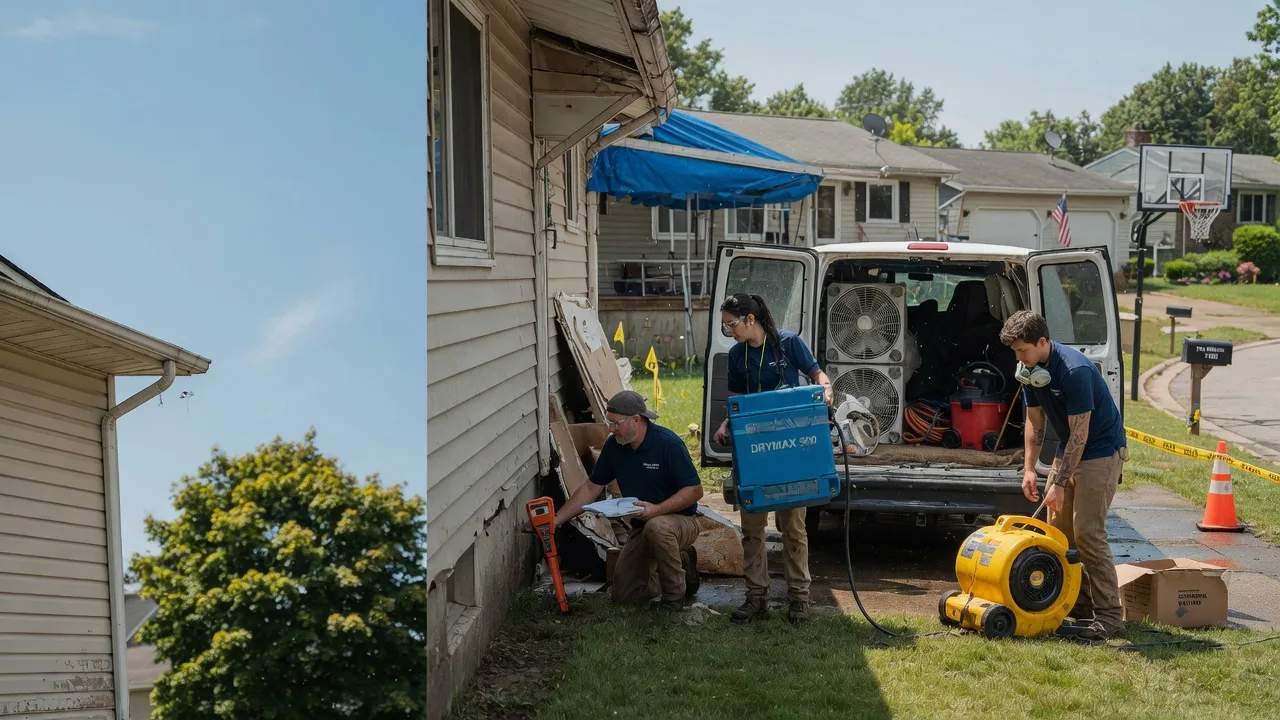 Ceiling Leak Cleanup in Porters Falls, WV near me